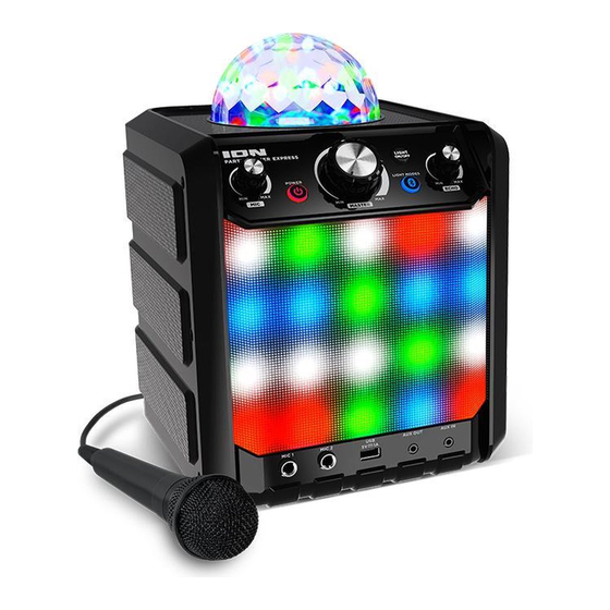 ION Party Rocker Express Guia De Inicio Rapido