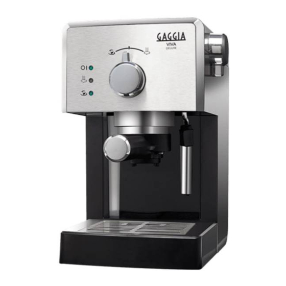 Gaggia Milano RI8433 Manuales