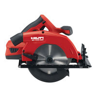 Hilti SC 70W-A Manual De Instrucciones