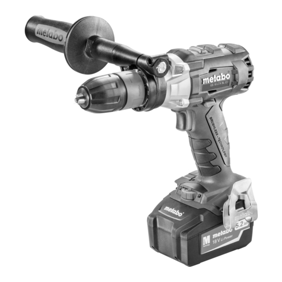 Metabo GB 18 LTX BL Q I Manual Original