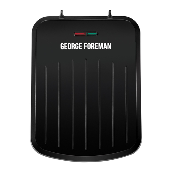 George Foreman 25800-56 Manuales