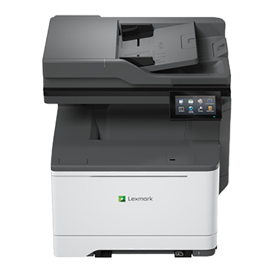 Lexmark CX532 Guia Del Usuario