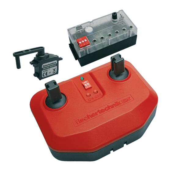 fischertechnik PLUS CONTROL SET Manual De Instrucciones