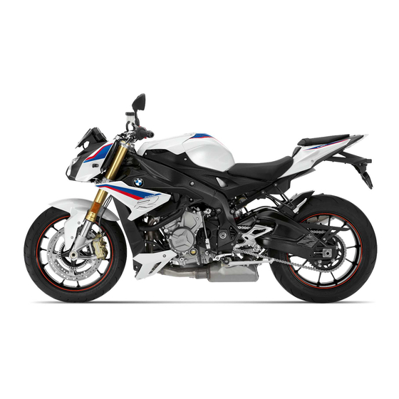 BMW S 1000R 2018 Manual De Instrucciones