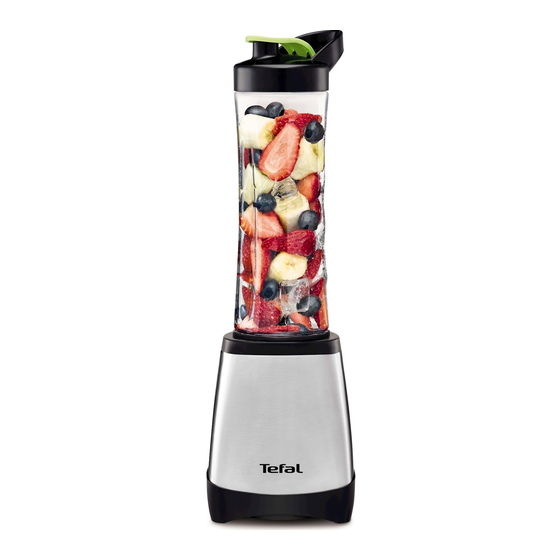TEFAL PERSONAL BLENDER BL1A0D38 Manual De Instrucciones