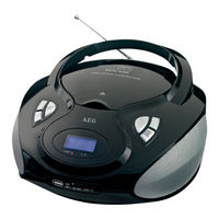 AEG SR 4336 CD/MP3 Instrucciones De Servicio