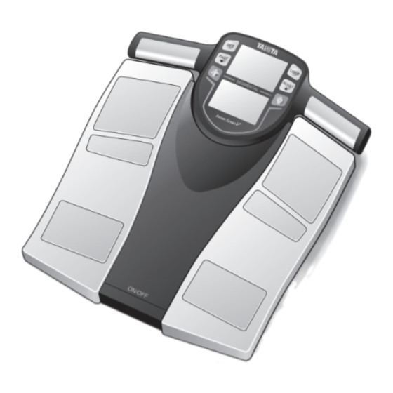 Tanita InnerScan V BC-545N Manual De Instrucciones