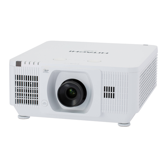 Hitachi LP-WU6600 Manual Del Usuario