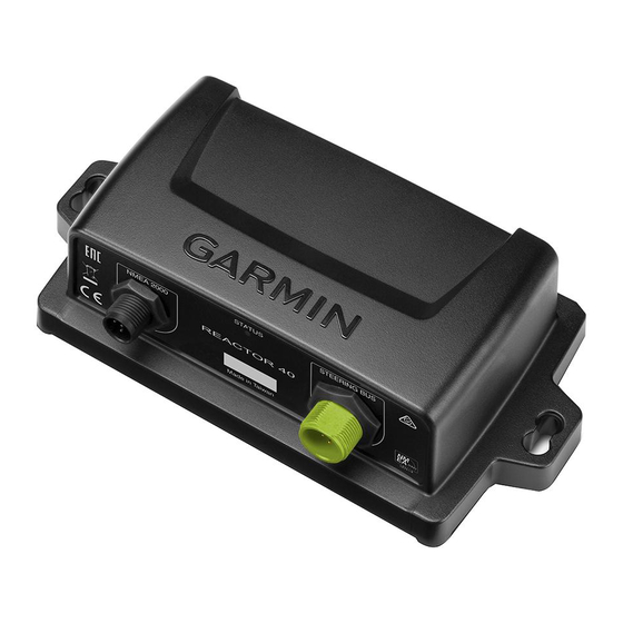 Garmin REACTOR 40 Manual Del Usuario