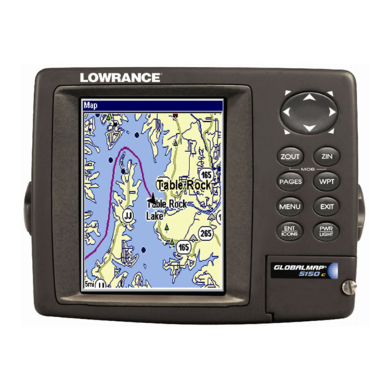 Lowrance GlobalMap 5150c Manual De Usuario Y De Instalación