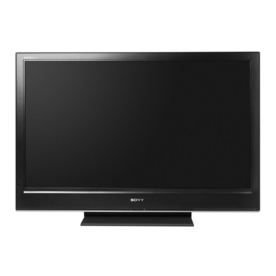 Sony BRAVIA KDL-46D3000 Manual De Instrucciones