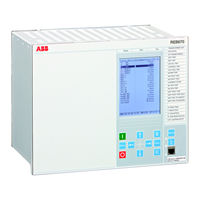 Abb Relion 670 Serie Manual De Referencia Técnica