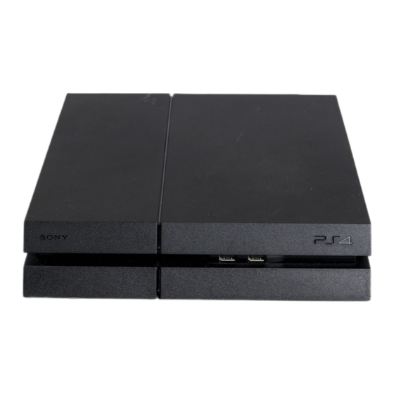 Sony PlayStation 4 CUH-1216A Guia De Inicio Rapido