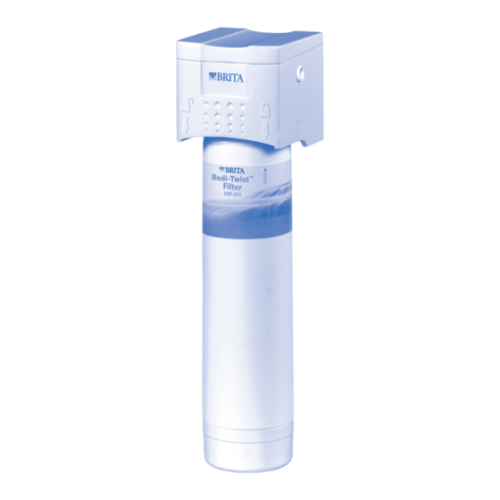 Brita Redi-Twist USS-301 Manual De Instalación