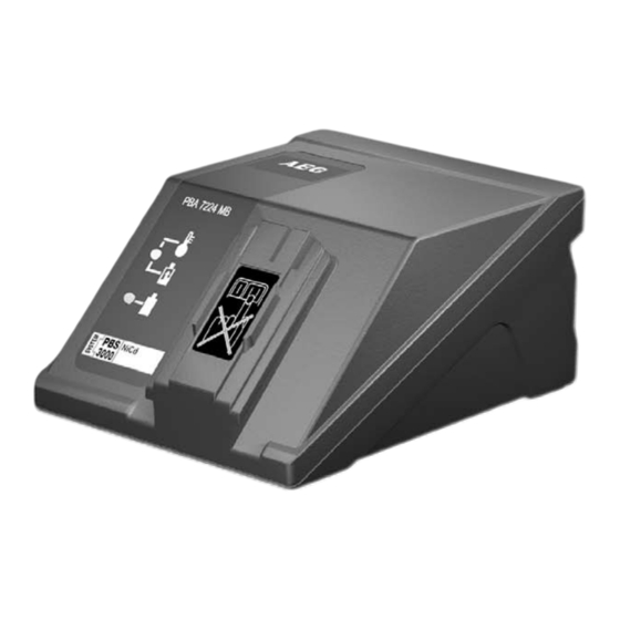 AEG PBA 7224 MB Instrucciones De Uso