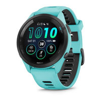 Garmin FORERUNNER 265 Serie Manual Del Usuario