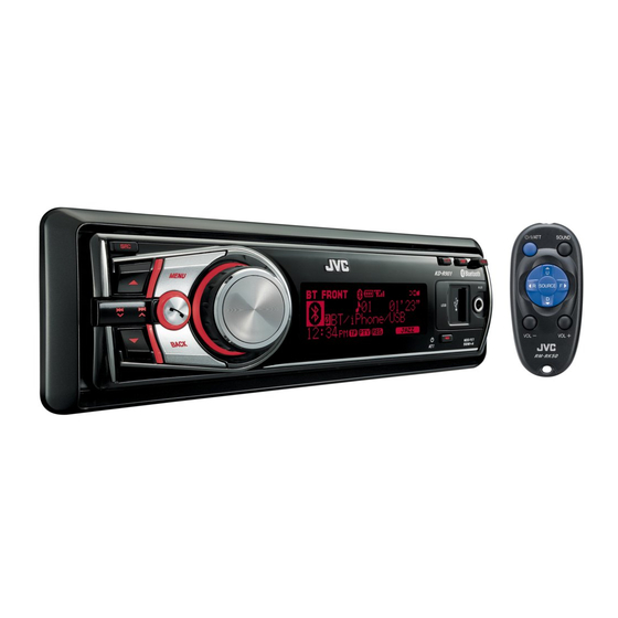 JVC KD-R901 Manual De Instrucciones