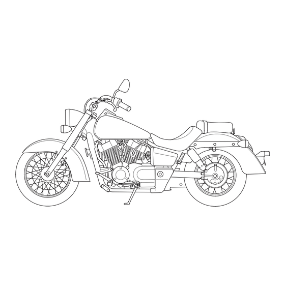 Honda VT750C Manual Del Propietário