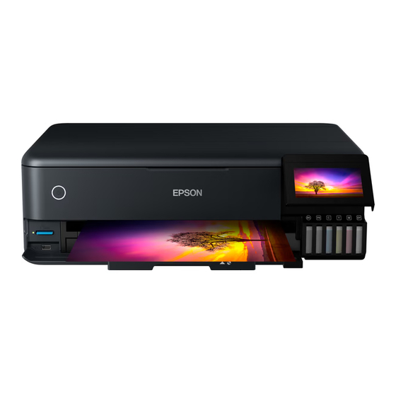 Epson ET-8550 Serie Manuales