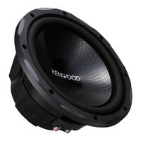 Kenwood KFC-W3013PS Manual De Instrucciones