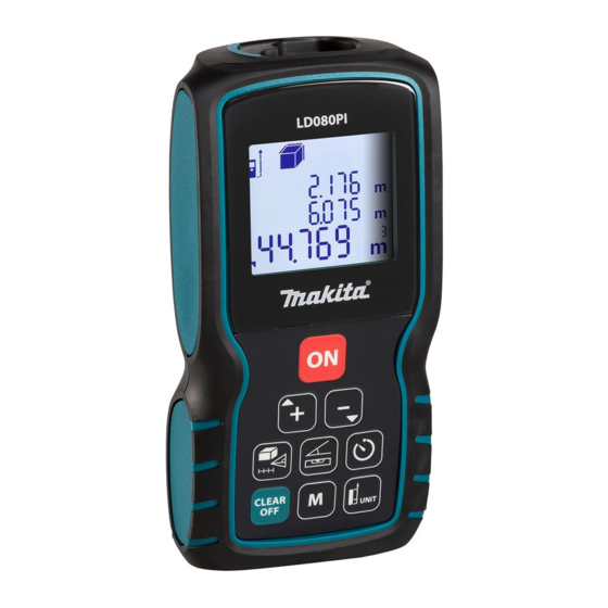 Makita LD080PI Manual De Instrucciones