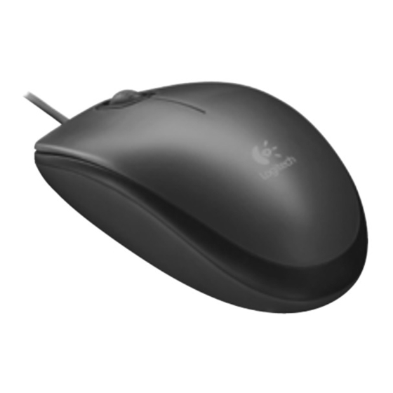 Logitech M100 Guia De Inicio Rapido