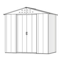 DuraMax METAL GARDEN SHED Manual Del Propietário