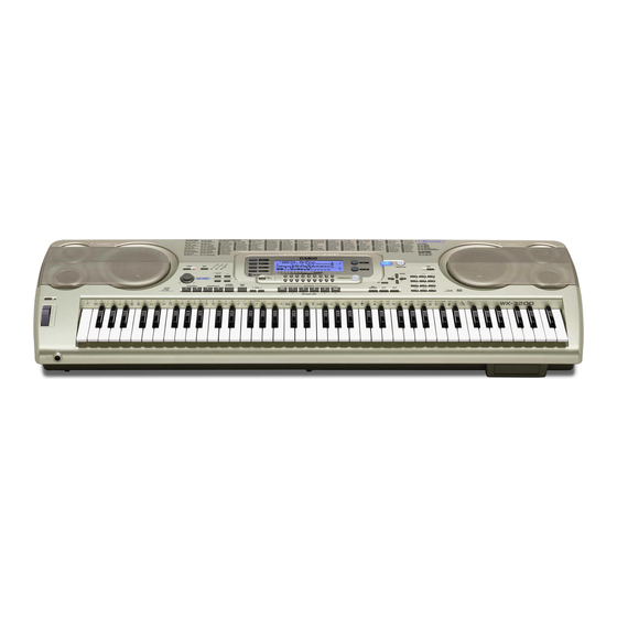 Casio WK-3200 Manuales