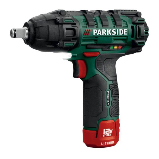 Parkside PHSSA 12 A1 Traducción Del Manual De Instrucciones Original
