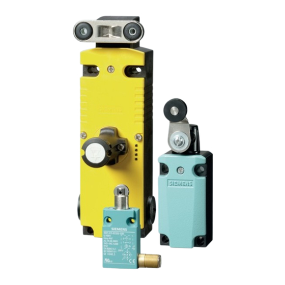 Siemens SIRIUS 3SE5 Manual De Configuración