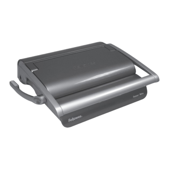 Fellowes Quasar Wire Manual De Instrucciones