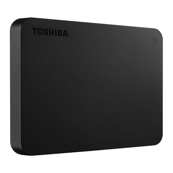 Toshiba Canvio Inicio Rápido
