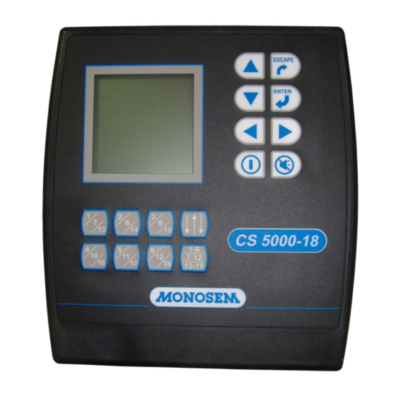 Monosem CS 5000-18 Manual Original