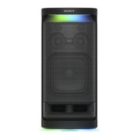 Sony SRS-XV900 Guia De Ayuda