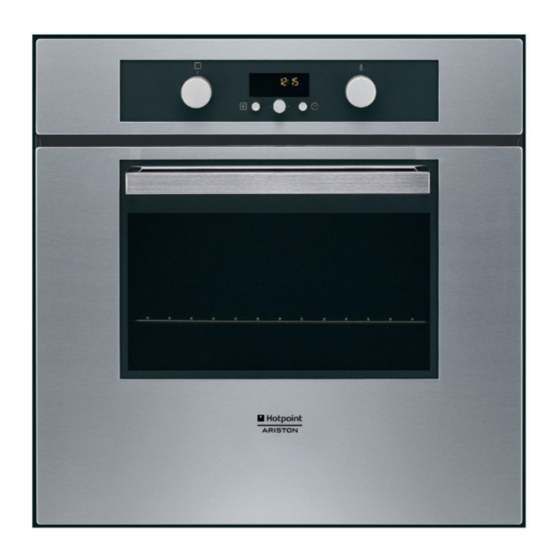 Hotpoint Ariston FB 89 P.1/HA Manual De Instrucciones