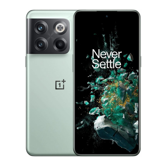 OnePlus 10T 5G Manual De Usuario