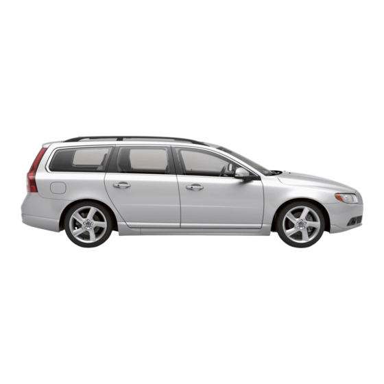 Volvo V70 Manual De Instrucciones