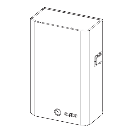 Sanyo SPW-W366HH58 Instrucciones De Instalación