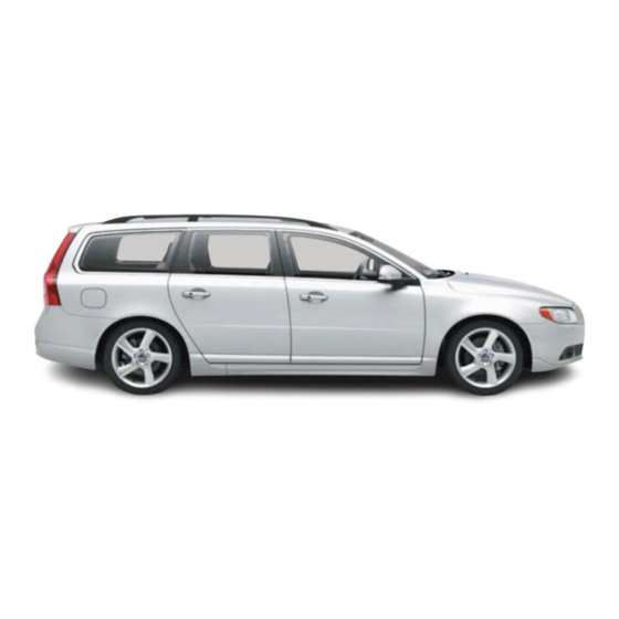 Volvo V70 Guia De Inicio Rapido