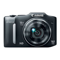 Canon PowerShot SX160 IS Guía De Inicio