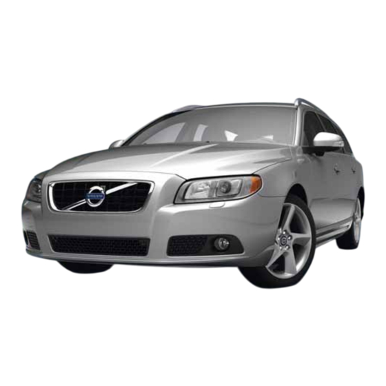 Volvo V70 Manual De Instrucciones