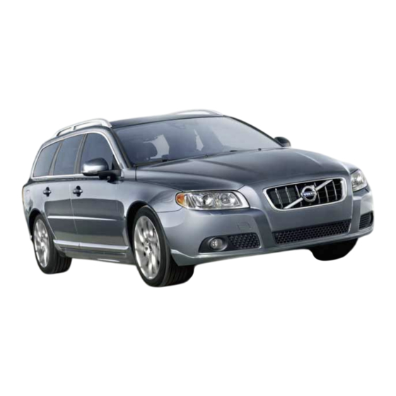 Volvo V70 Manual De Instrucciones