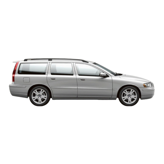 Volvo V70 Manual De Instrucciones