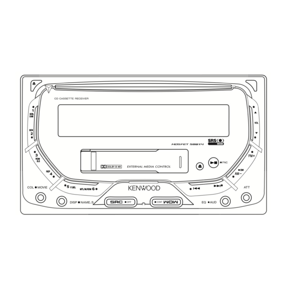 Kenwood DPX-MP4070 Manual De Instrucciones