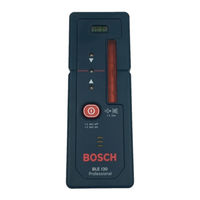 Bosch BLE 130 Professional Instrucciones De Servicio