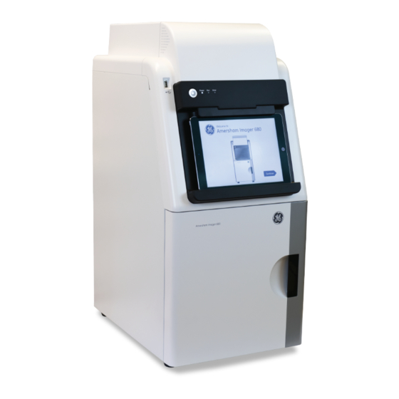 GE Amersham Imager 680 Instrucciones De Funcionamiento
