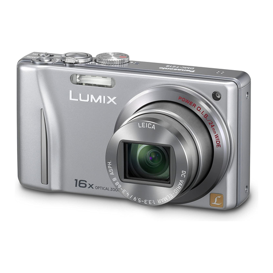 Panasonic LUMIX DMC-TZ18 Instrucciones De Básicas De Funcionamiento