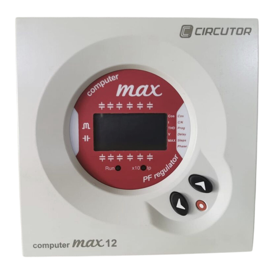 Circutor Computer max 6 Manual De Instrucciones