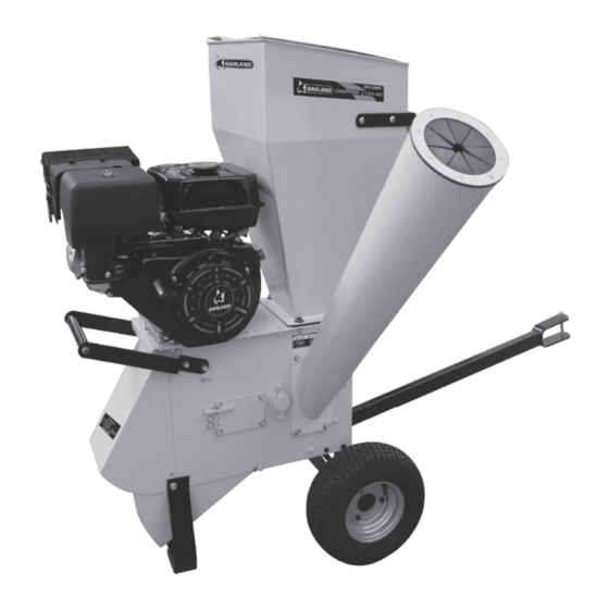 Garland CHIPPER 1190 QG-V17 Manual De Instrucciones