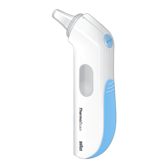 Braun ThermoScan IRT 3020 CO Manual De Instrucciones